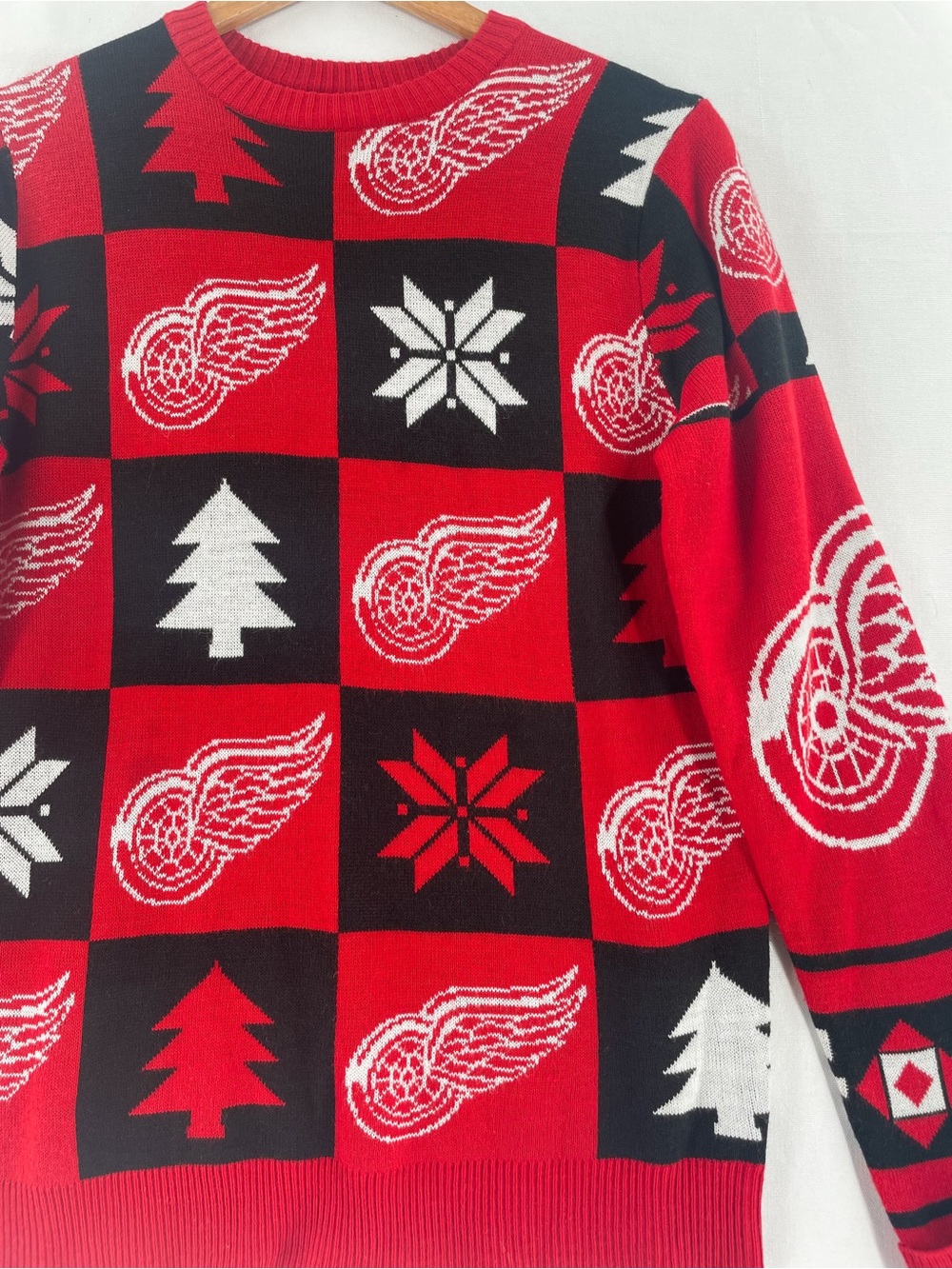 NHL Red Wings Christmas Sweater